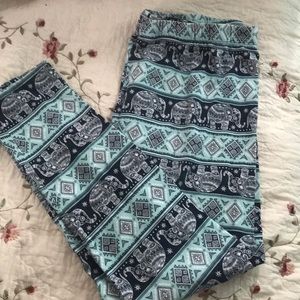 Elephant leggings.